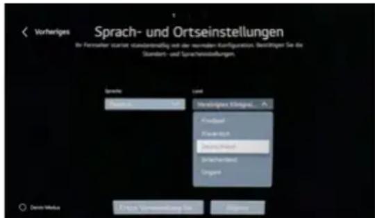 MEGASAT Royal Line 22 Premium - Schritt 3 - Sprache einstellen - 1