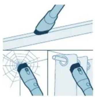 PHILIPS 5000 series XC5041 - Using the crevice tool - 4