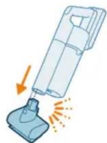 PHILIPS 5000 series XC5041 - Using the nozzle - 2