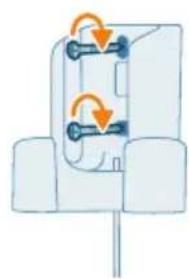 PHILIPS 5000 series XC5141 - Instalar o suporte de parede - 5
