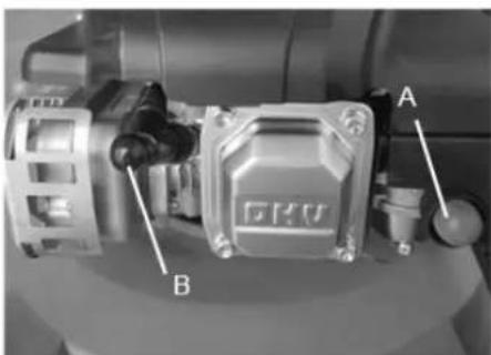 Anova CC340PT - Démarrage du moteur et de la lame - 1