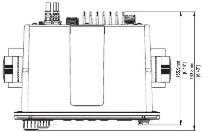 SIMRAD HS40 - Diagrammes dimensionnels - 1