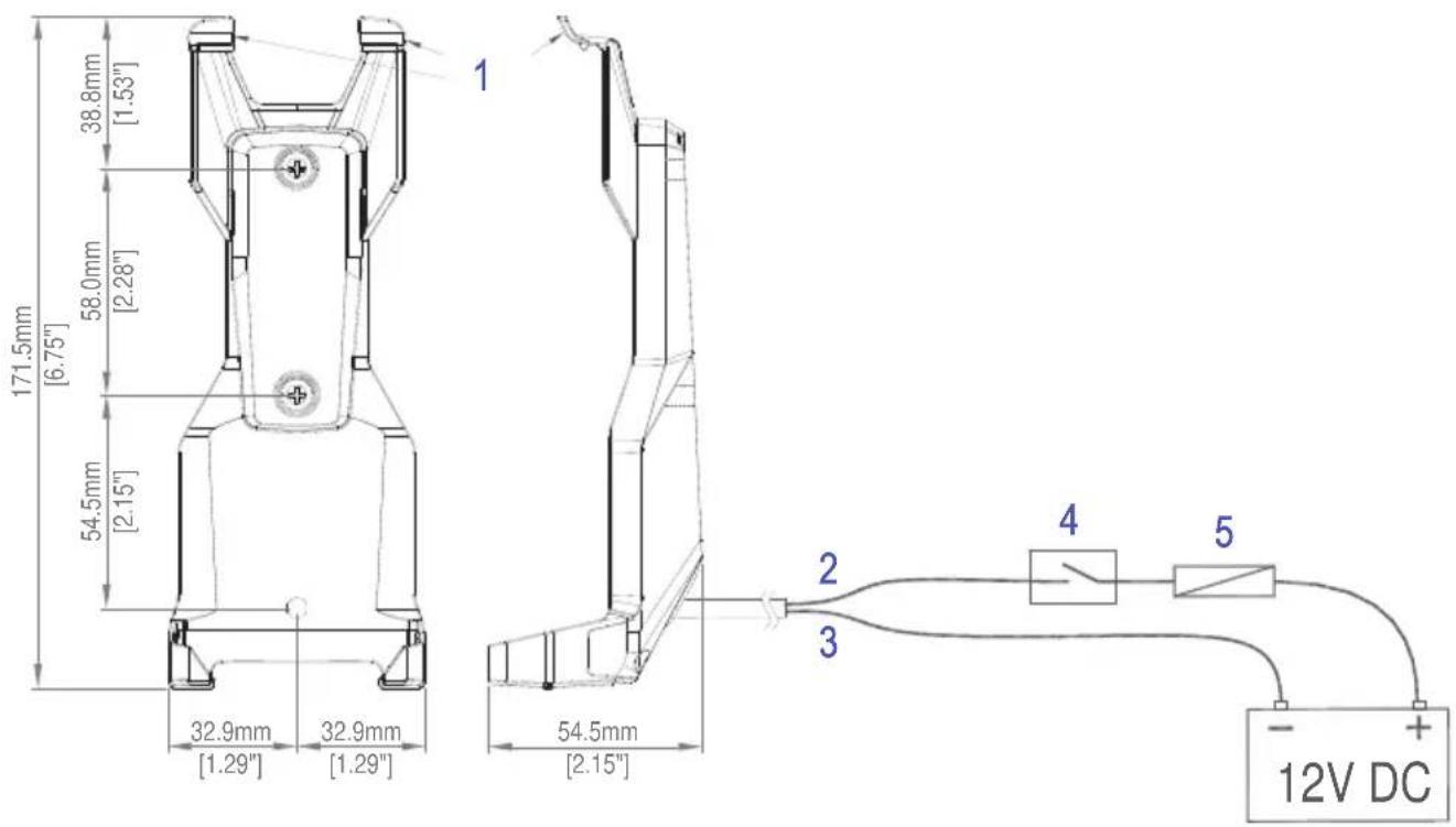 SIMRAD HS40 - Instructions de câblage - 1