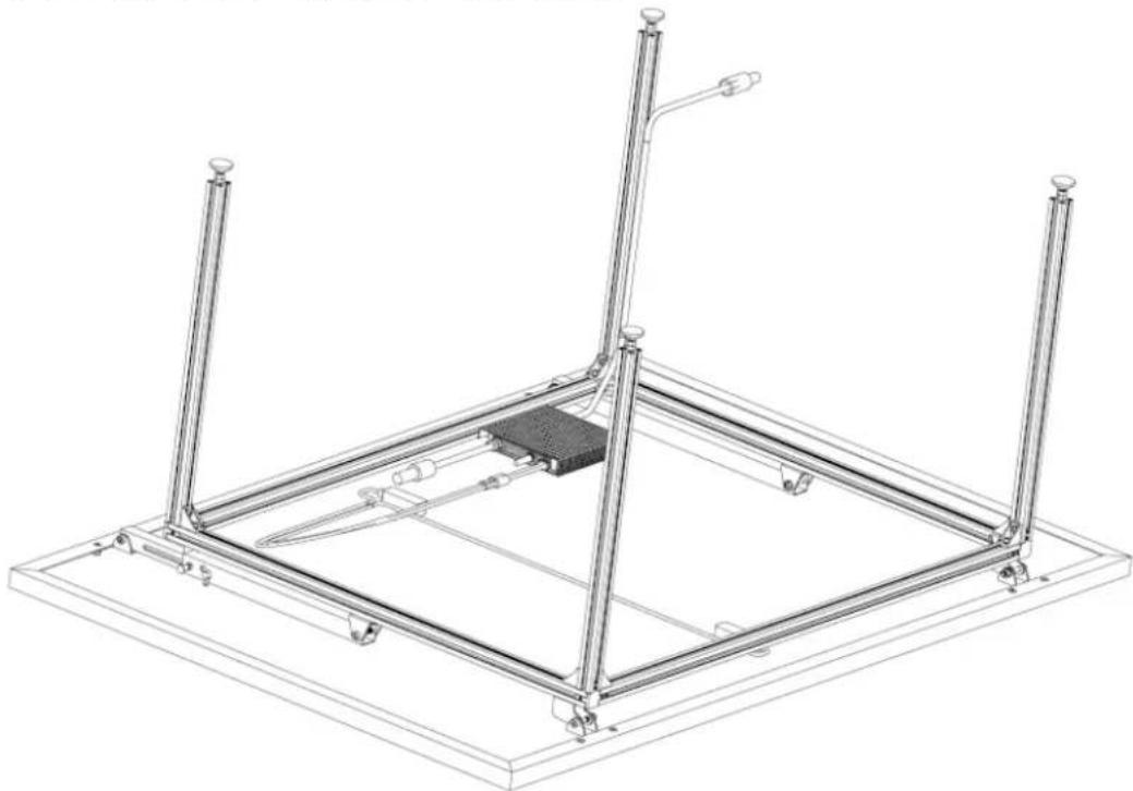 TECHNAXX TX-250 - Montage des pieds - 5