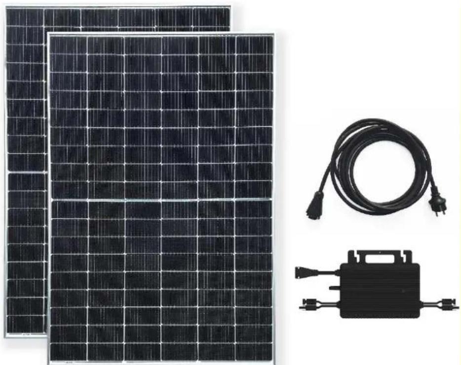 TECHNAXX TX-274 - Technaxx® \* Manuel d'utilisation Panneau Solaire Plug and Play 800W WiFi TX-274 - 1