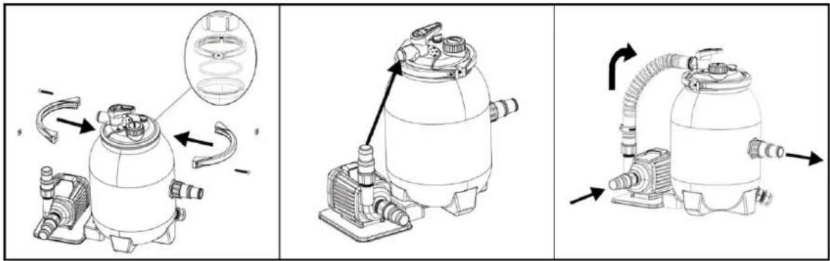 T.I.P. Chlor Comfort 15000 - Installation of the pool filter system - 4
