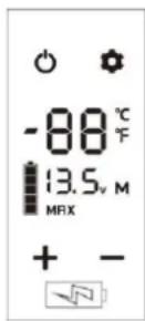 T.I.P. Icebox 25 - Az üzemmód megváltoztatása (Eco-Mode és Max-Mode) - 2