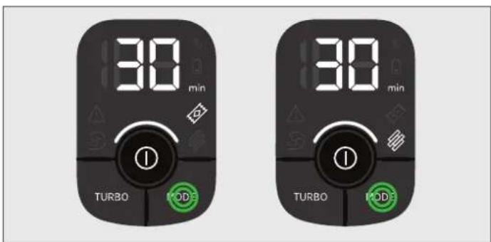 CANDY HF910P 011 - Kontrol ayarları: - 2