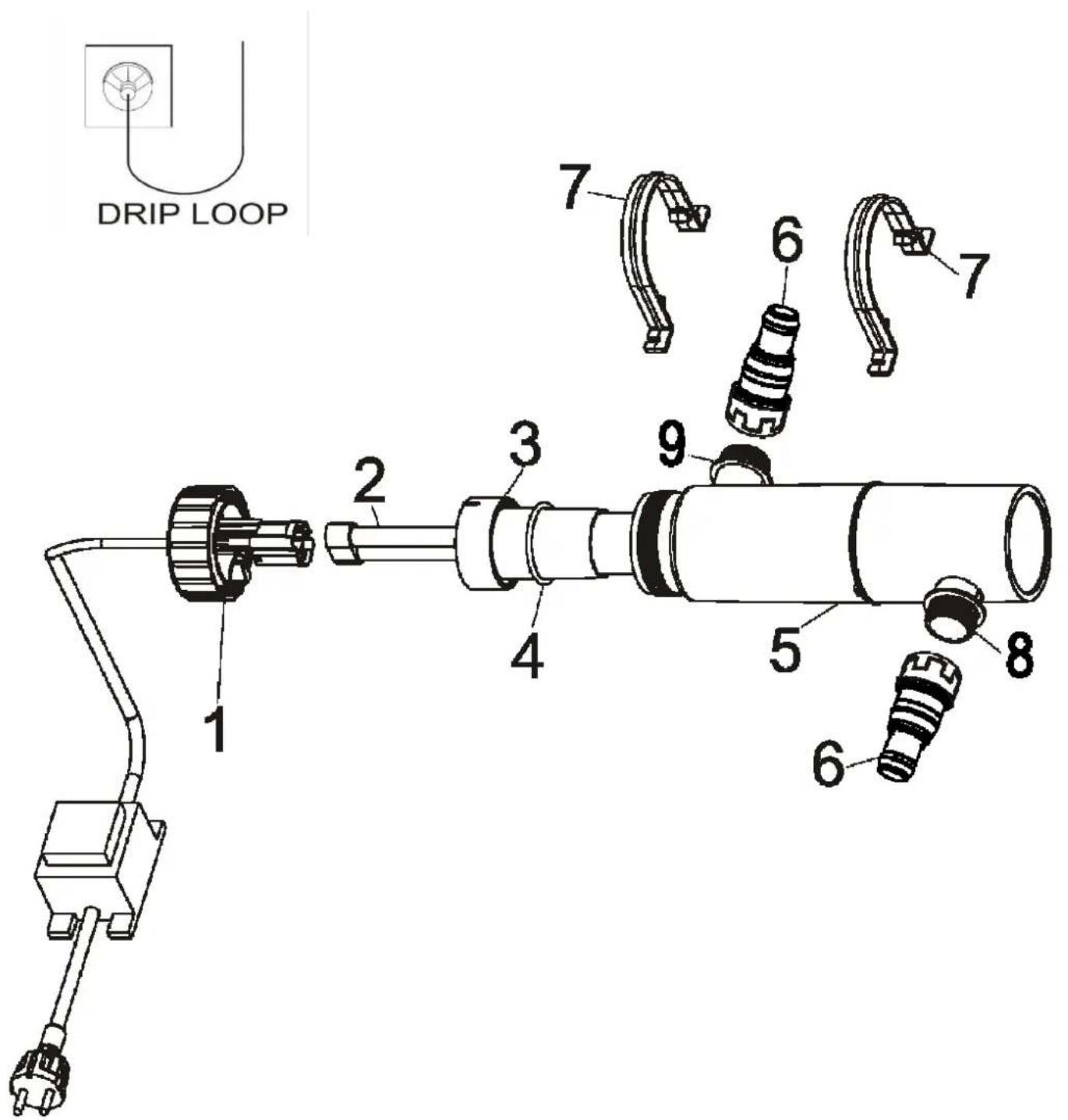 T.I.P. UV-C-PJ-11W - Výkres - 1