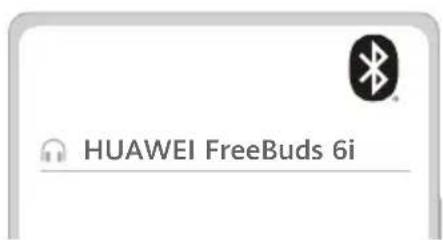 HUAWEI FreeBuds 6i - Método 1: emparelhamento Bluetooth - 1