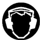 EINHELL TPR 200 - Porter un dispositif de protection des yeUX - 1