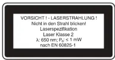 EINHELL TE-SM 10 L - Specjalne wskazówki odnośnie pracy z laserem - 1