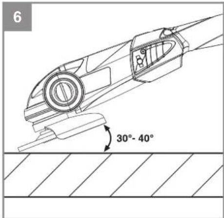 EINHELL TP-AG 18/125 CE Q Li - 2