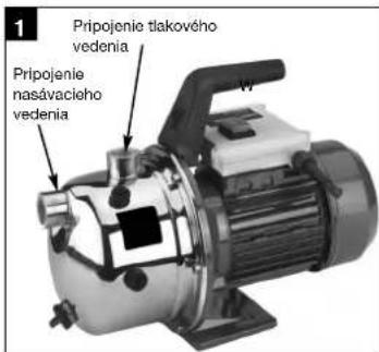 EINHELL Royal GP 3100 Niro - Montáz nasávacieho vedenia - 1