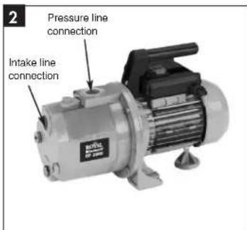 EINHELL Royal GP 2800 - Intake line - 1
