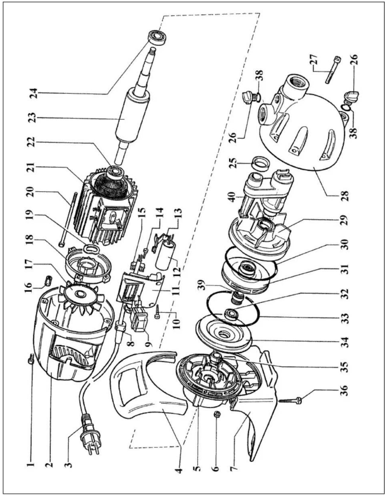 EINHELL GP 3000 - Technische gegevens: - 1