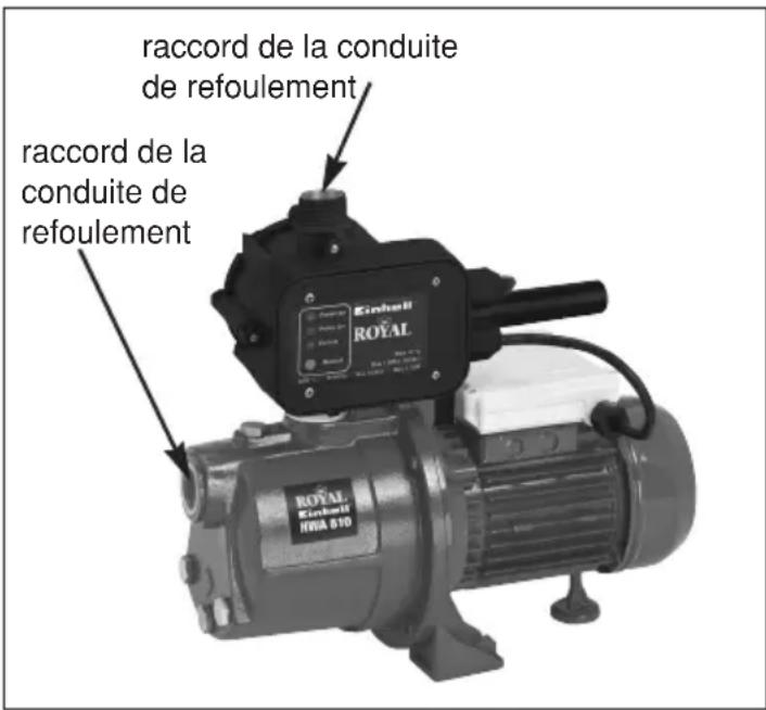 EINHELL Royal HWA 810 - Conduite d'aspiration - 1
