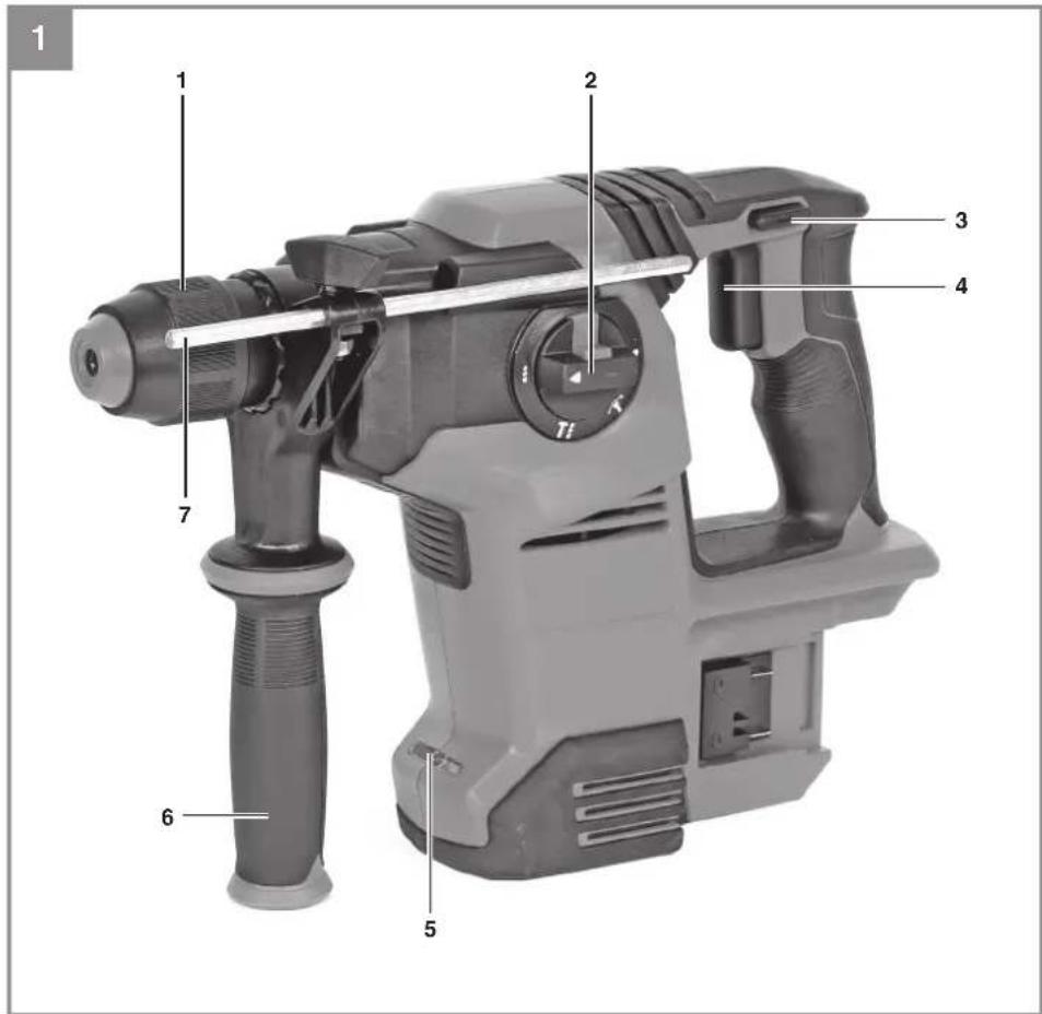EINHELL TP-HD 36/30 Li BL - 1