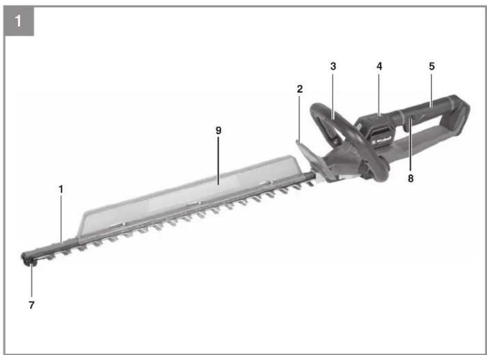 EINHELL GP-CH 18/61 Li BL - 1