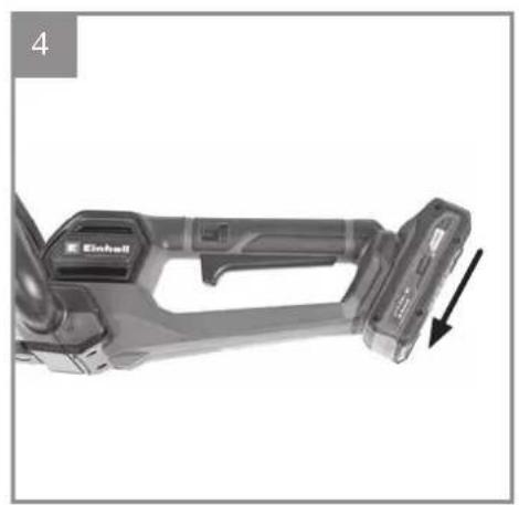 EINHELL GP-CH 18/61 Li BL - 4