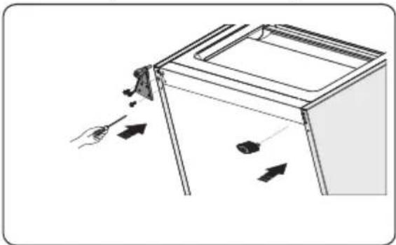 HISENSE RB327N4ADD - Het omkeren van de deur - 20