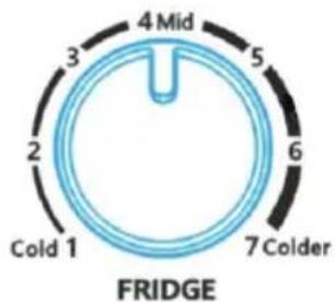 HISENSE RB327N4ADD - O regulador de temperatura na câmara do frigorífico - 1