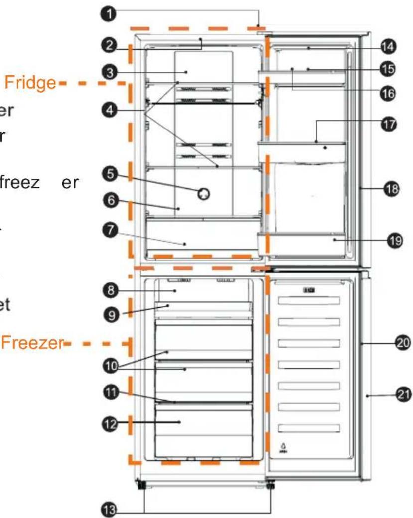 HISENSE RB327N4ADD - View of the appliance - 1