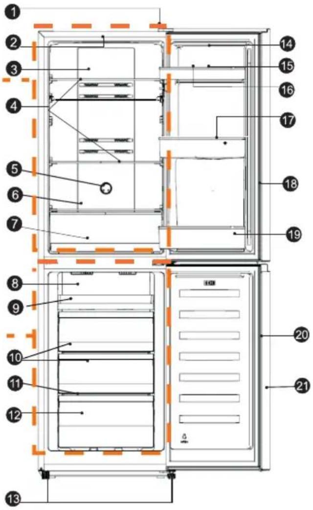 HISENSE RB327N4ADD - Visione dell'apparecchio - 1