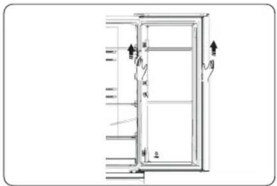 HISENSE RB327N4ADD - Tapa de la bisagra izquierda - 5