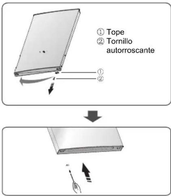 HISENSE RB327N4ADD - Tapa de la bisagra izquierda - 6