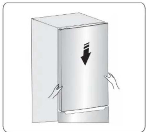 HISENSE RB327N4ADD - Tapa de la bisagra izquierda - 14