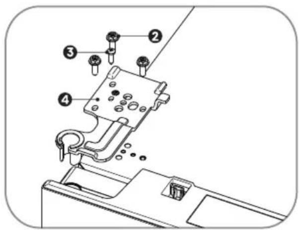 HISENSE RQ5P470SAID - Rimozione delle porte (se necessario) - 2