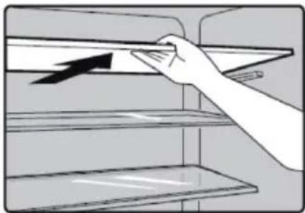 HISENSE RQ5P470SAID - Shelf in Refrigerator compartment - 1