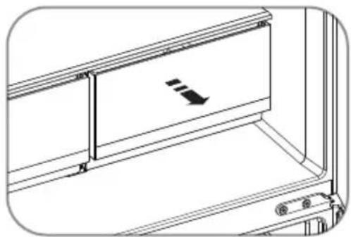 HISENSE RQ5P470SAID - Prateleira no compartimento do frigorífico - 2