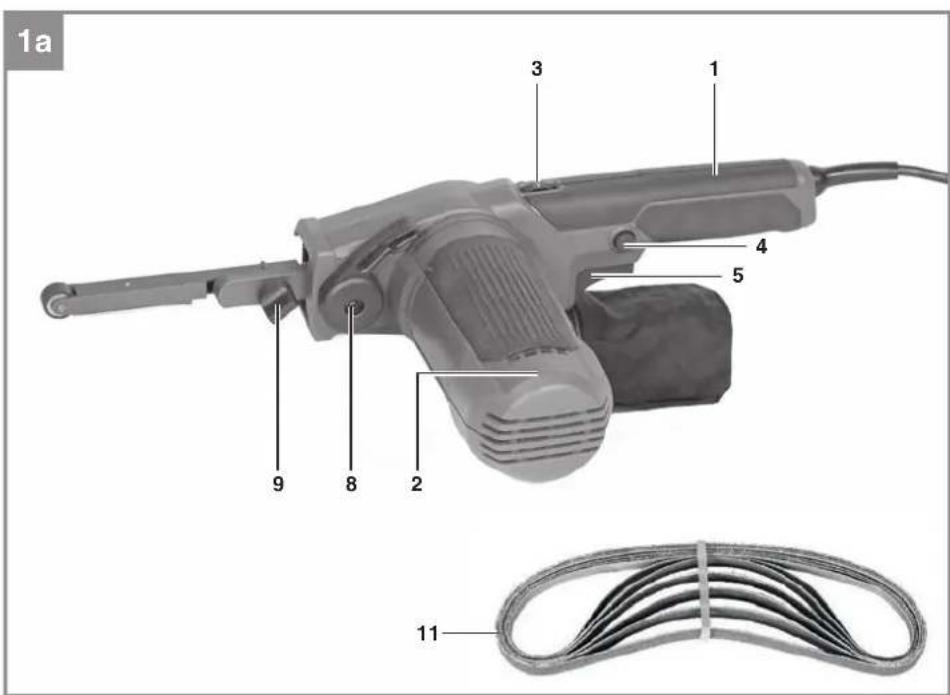 EINHELL TC-BF 500 E - 1