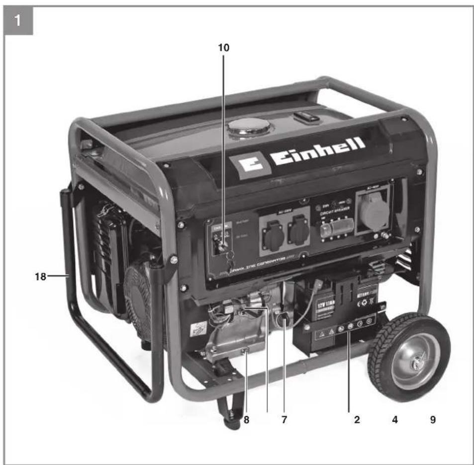 EINHELL TC-PG 8000 - 1