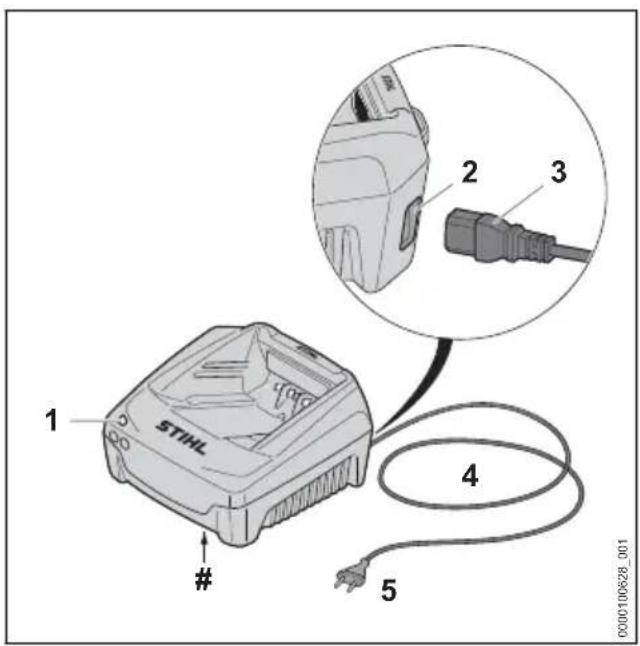 STIHL AL 501 - Acculader - 1