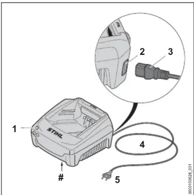 STIHL AL 501 - Laturi - 1