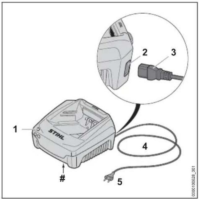 STIHL AL 501 - Lādētājs - 1