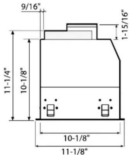 XO XOI28SC - DIMENSIONS - 3