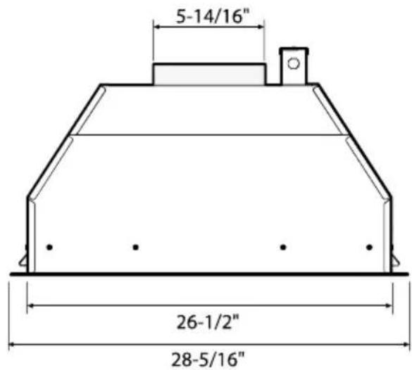 XO XOI28SC - DIMENSIONS - 4