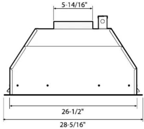 XO XOI28SC - DIMENSIONS - 4