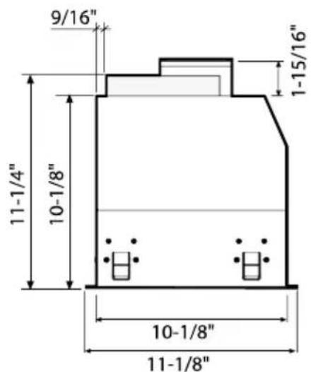 XO XOI28SC - DIMENSIONS - 3