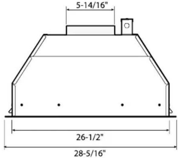 XO XOI28SC - DIMENSIONS - 4