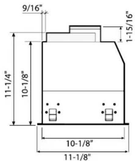 XO XOI28SC - DIMENSIONS - 6