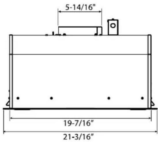 XO XOI28SC - DIMENSIONS - 1