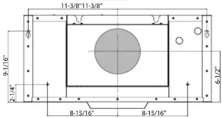 XO XOT42SC - > Rear of hood - 2