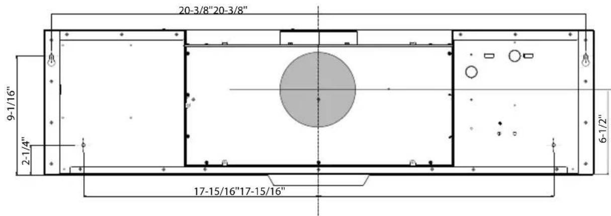 XO XOT42SC - > Rear of hood - 2