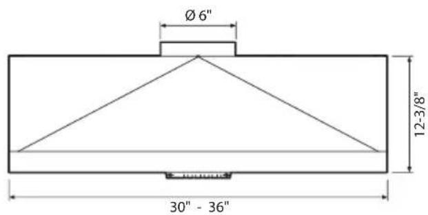 XO XOP36SC - DIMENSIONS - 1