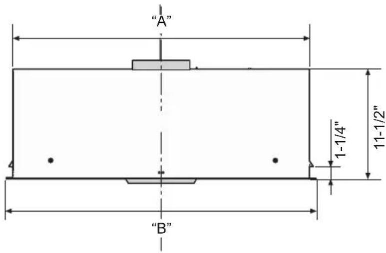 XO XOI45KSE - DIMENSIONS - 1